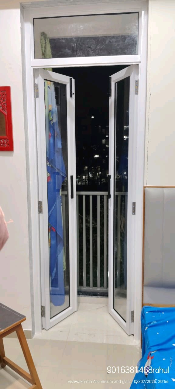 Vishwakarma Alluminium And Glass - Alluminium patition door Design Portfolio Work in India