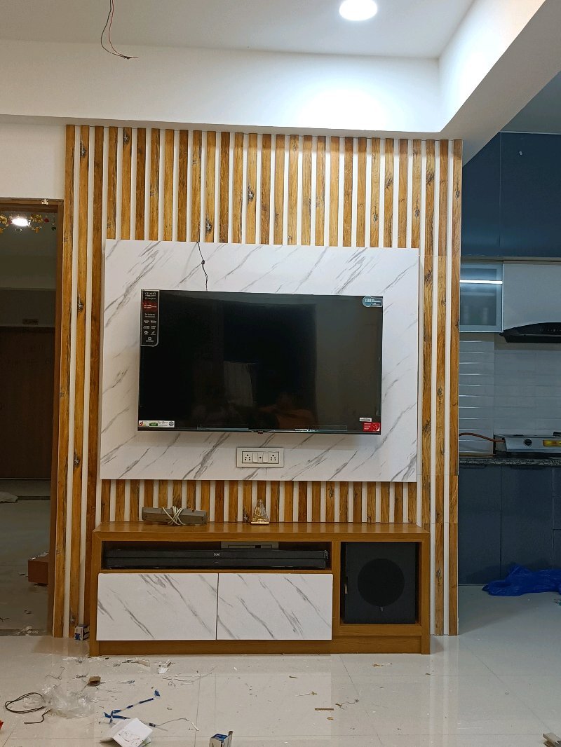 Jay Goga Pvc Furniture - TV UNIT Design Portfolio Work in India