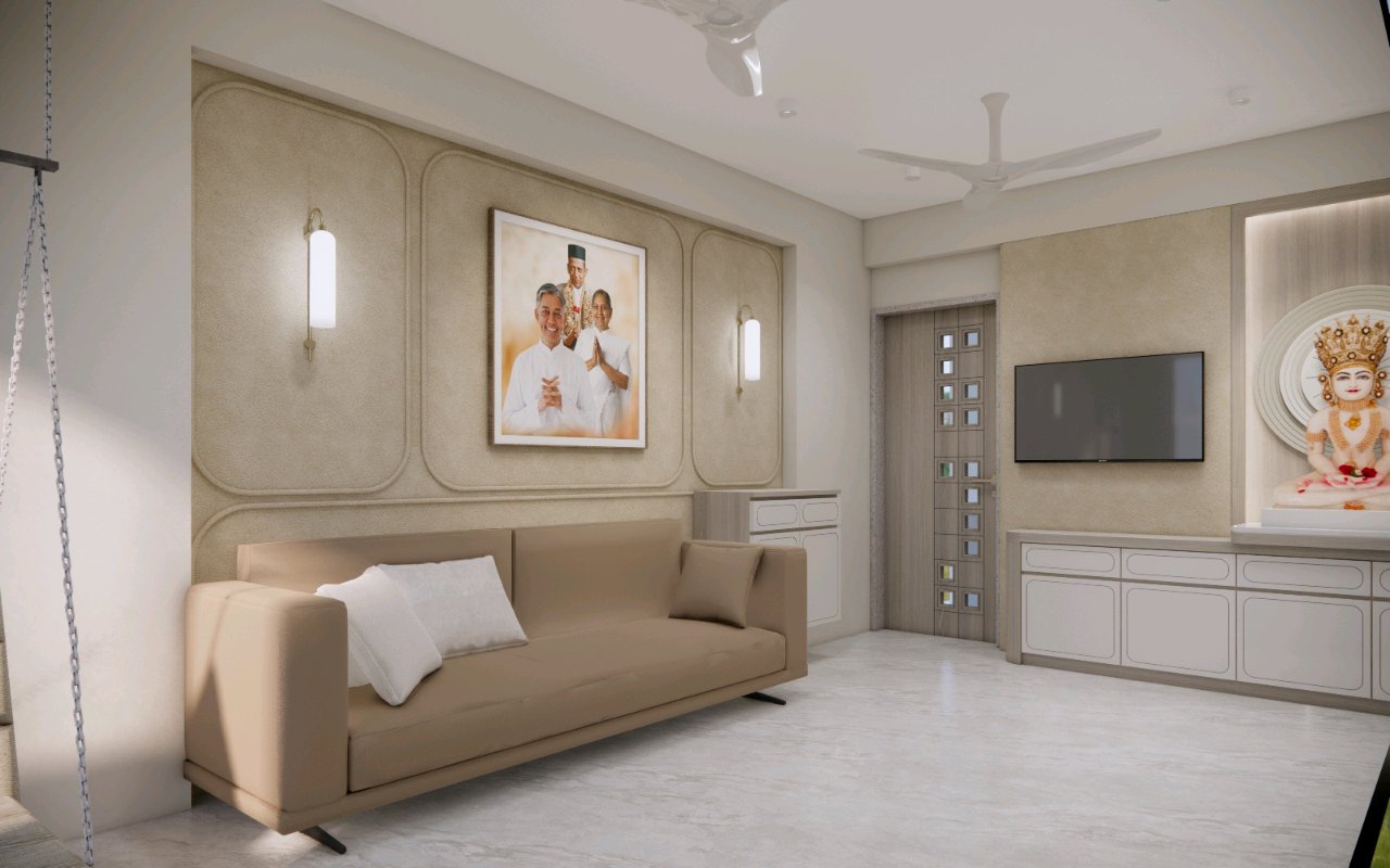 Ramdev Farnichar  JAIMIN PANCHAL - tv kebinet Design Portfolio Work in India