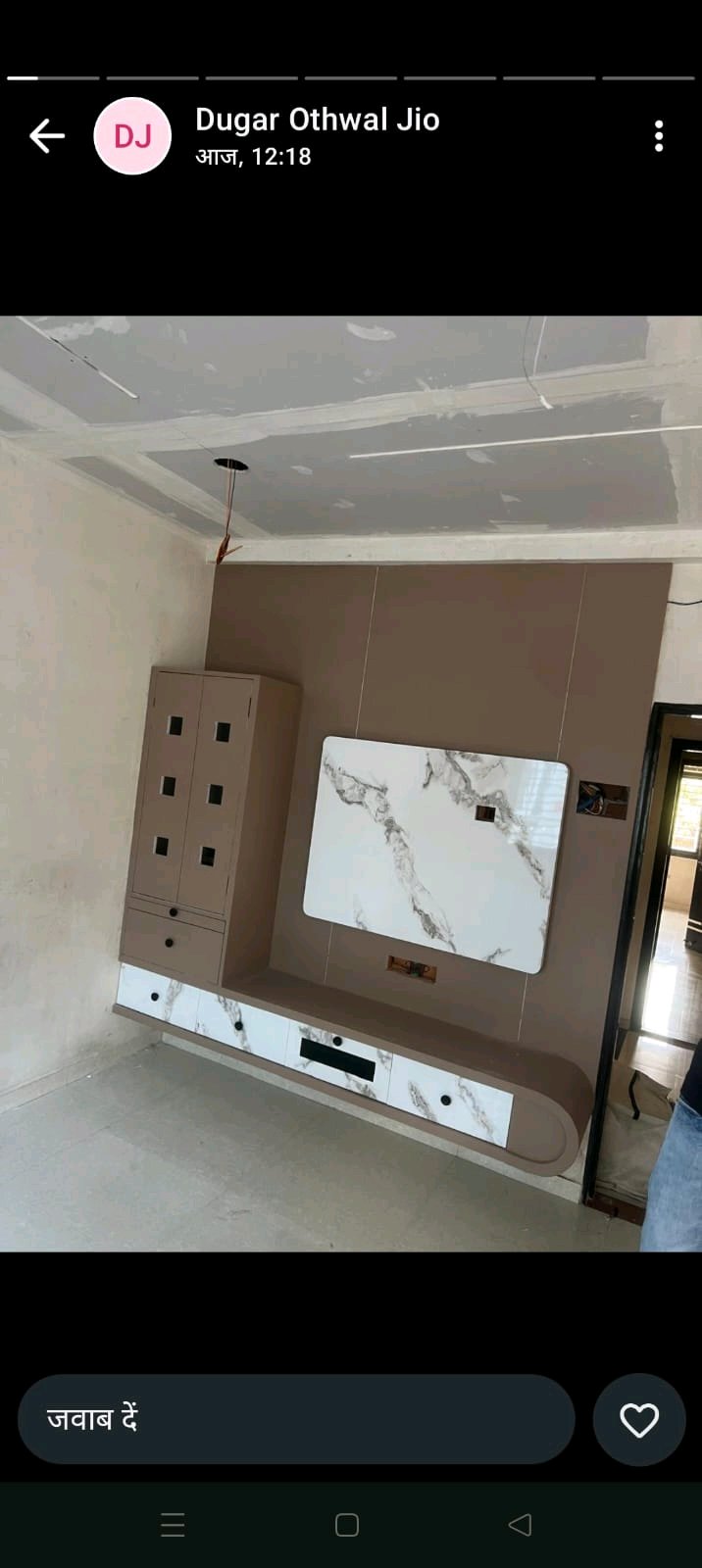 Ma Kalaka Furniture - tv unit Design Portfolio Work in India