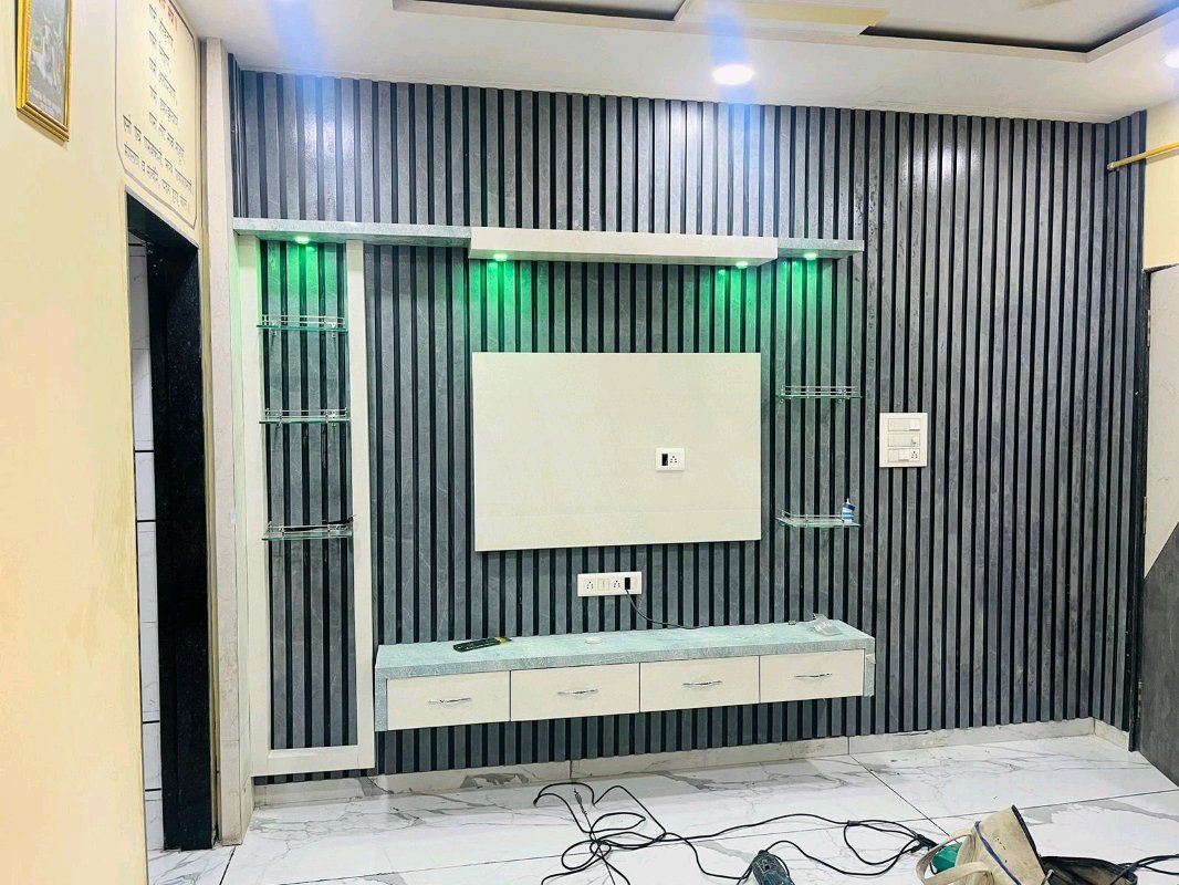 Jay Goga Pvc Furniture - TV UNIT Design Portfolio Work in India