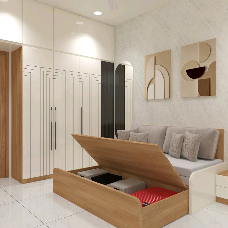 Innovation Decor - bedroom Design Portfolio Work in India