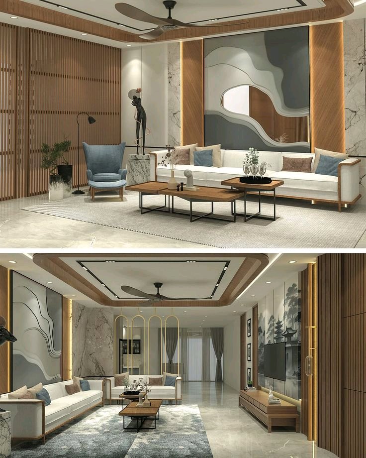 Innovation Decor - Living room Design Portfolio Work in India