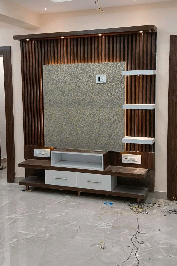 Balaji Furniture - t.v. unit Design Portfolio Work in India