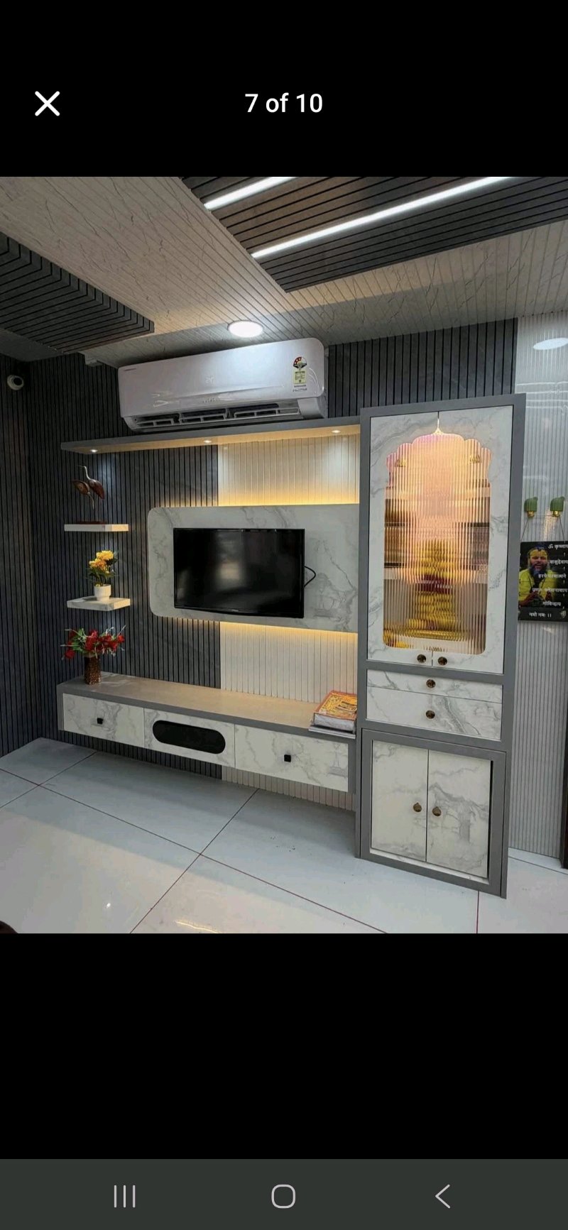 Radhe Krishna PVC Furniture - Tv Unit Design Portfolio Work in India