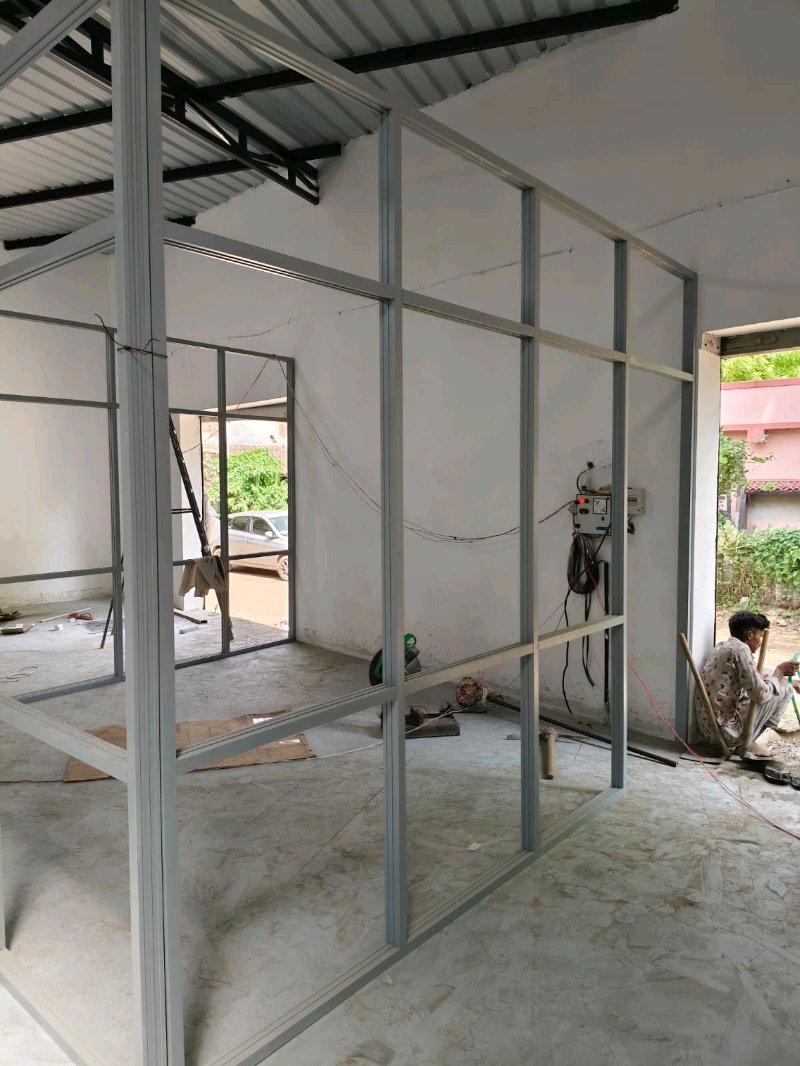 Vishwakarma Alluminium And Glass - Alluminium partition Design Portfolio Work in India