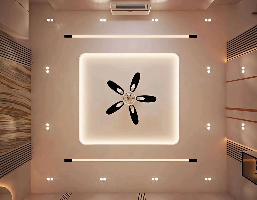 Shree Krishna Furniture & Profile - P. O. P Siling Disgin Design Portfolio Work in India