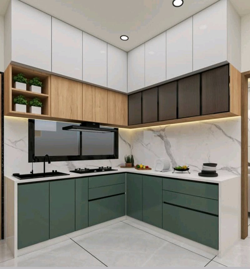 Shree Krishna Furniture & Profile - kitchan Design Portfolio Work in India