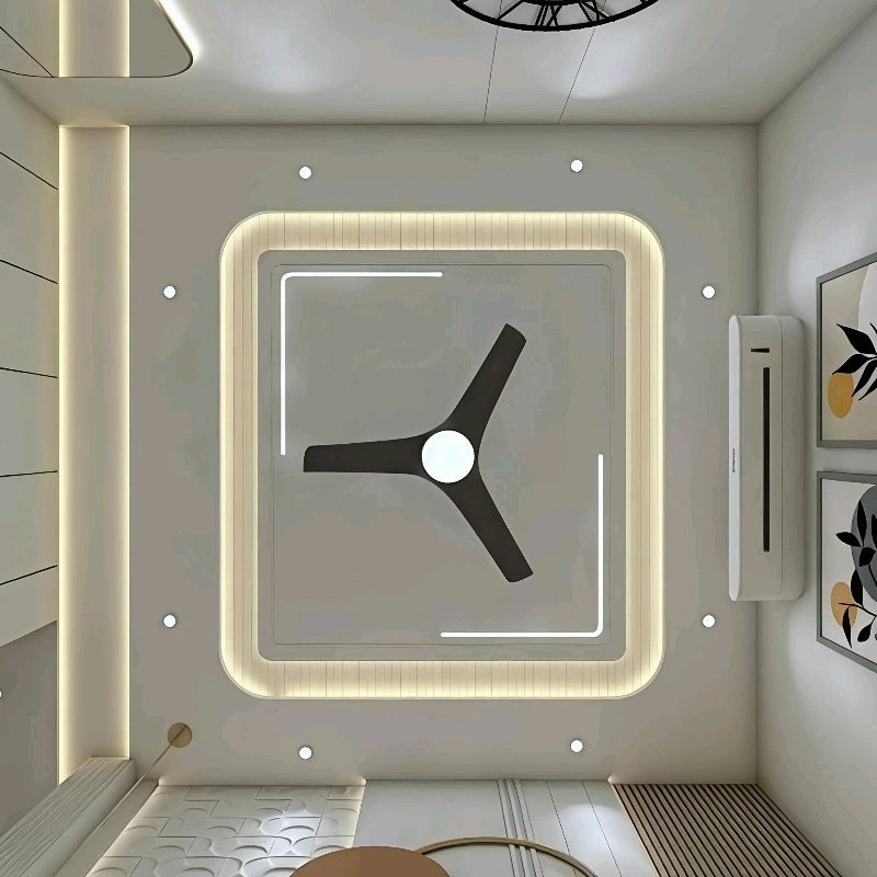 Shree Krishna Furniture & Profile - P. O. P Siling Disgin Design Portfolio Work in India
