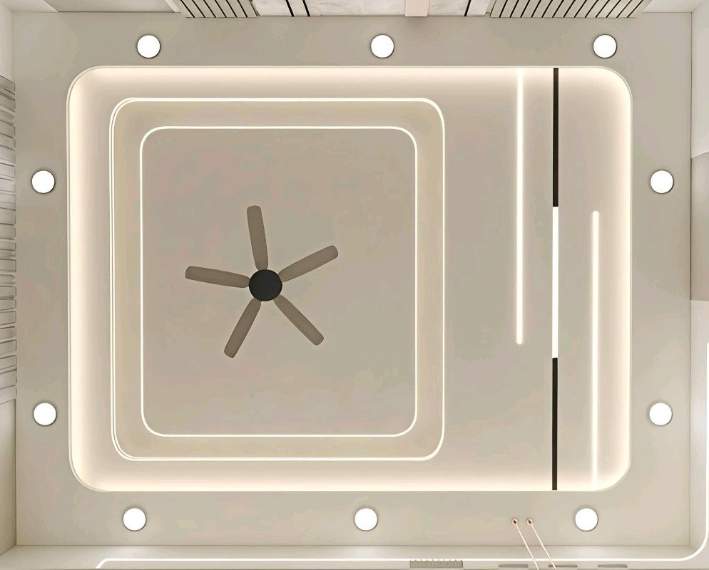 Shree Krishna Furniture & Profile - P. O. P Siling Disgin Design Portfolio Work in India