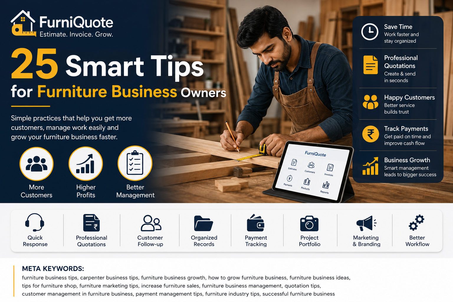 25 Smart Tips Every Furniture Business Owner Should Follow