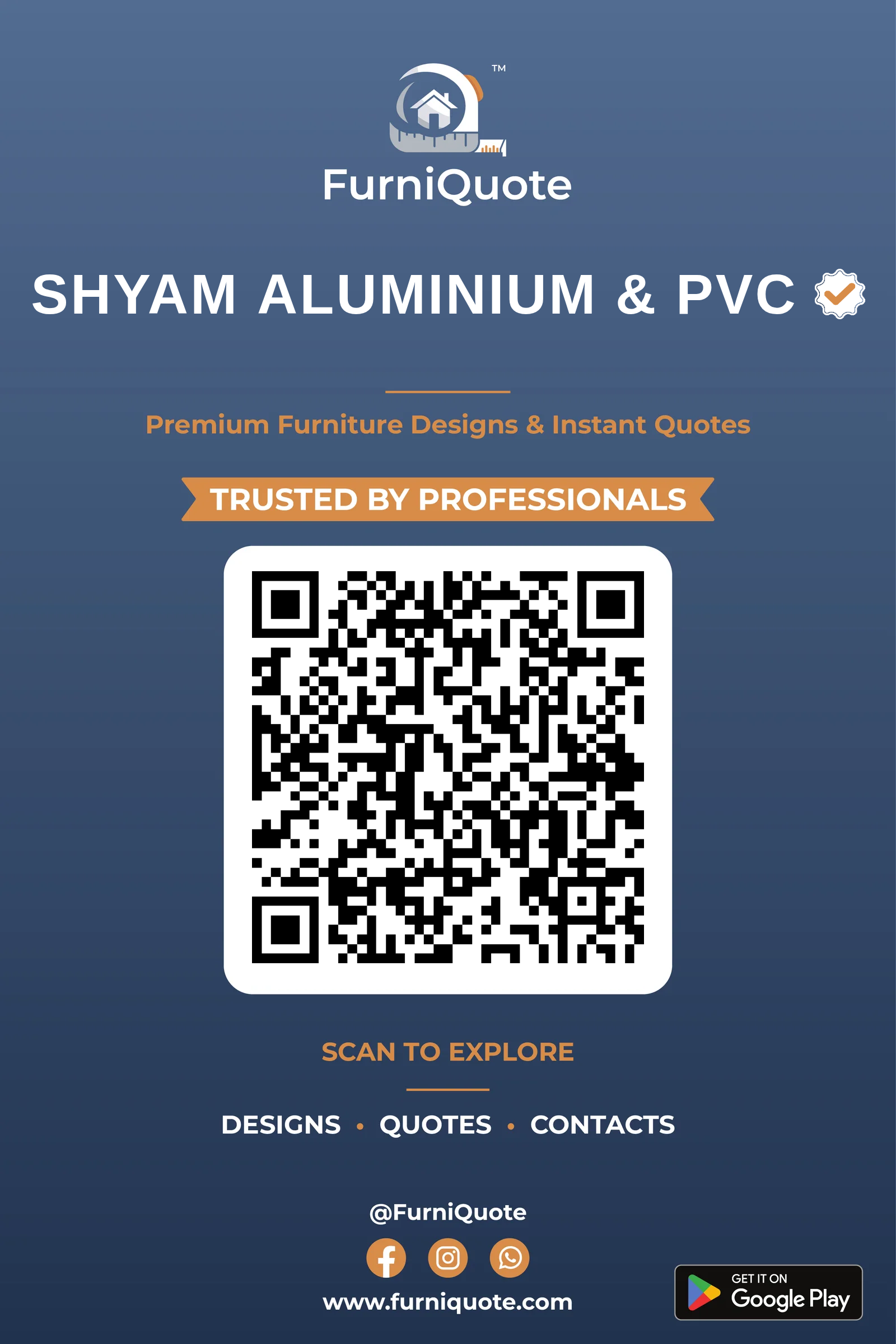 SHYAM ALUMINIUM & PVC — Specializing in PVC Leminet in Rajkot