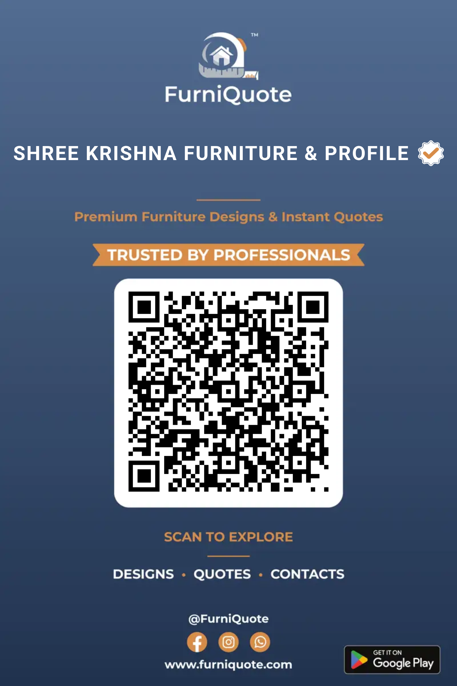 Shree Krishna Furniture & Profile — Verified in Banas Kantha