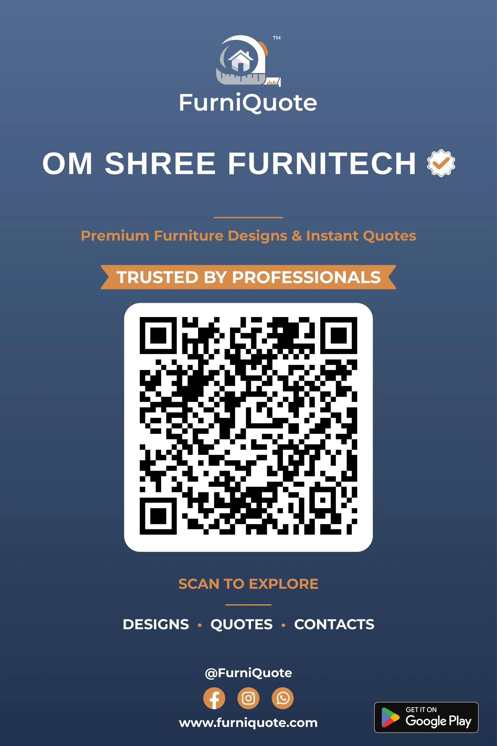 OM SHREE FURNITECH — Verified in Surat