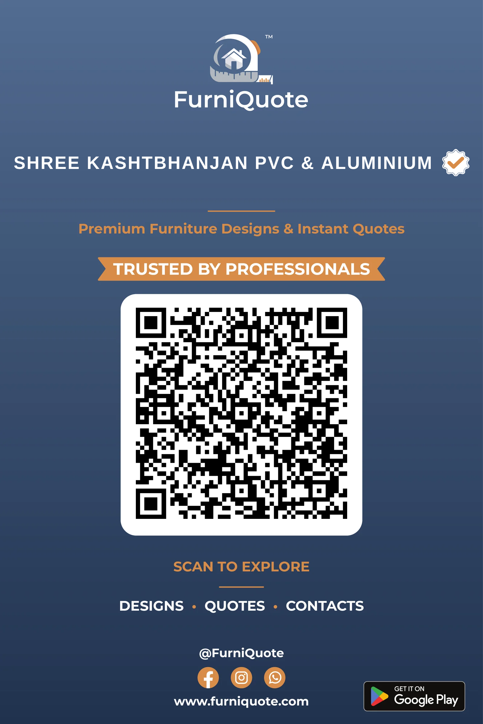 Shree Kashtbhanjan PVC & Aluminium — Verified in Rajkot