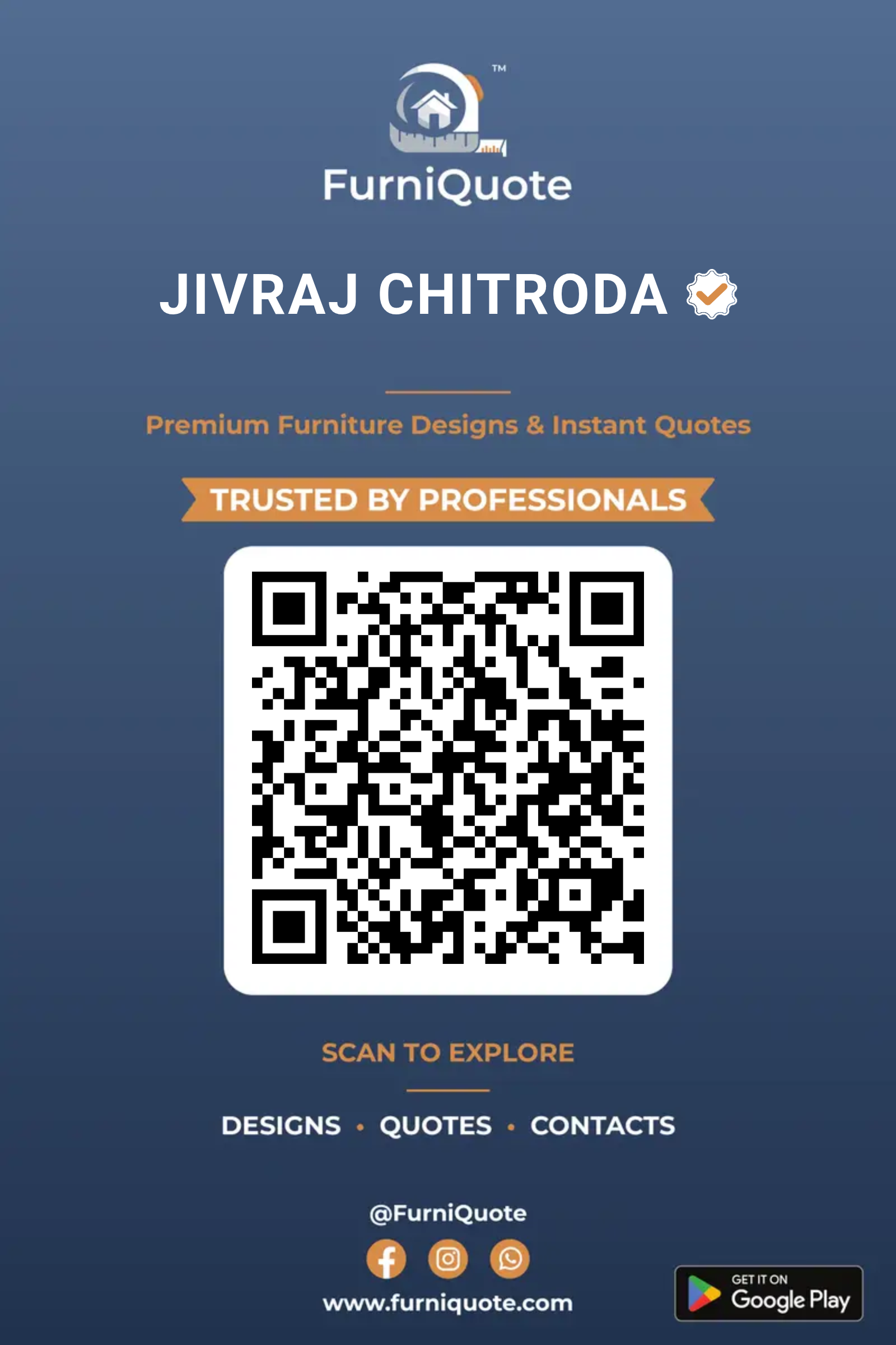 Jivraj Chitroda — Verified in Bhavnagar