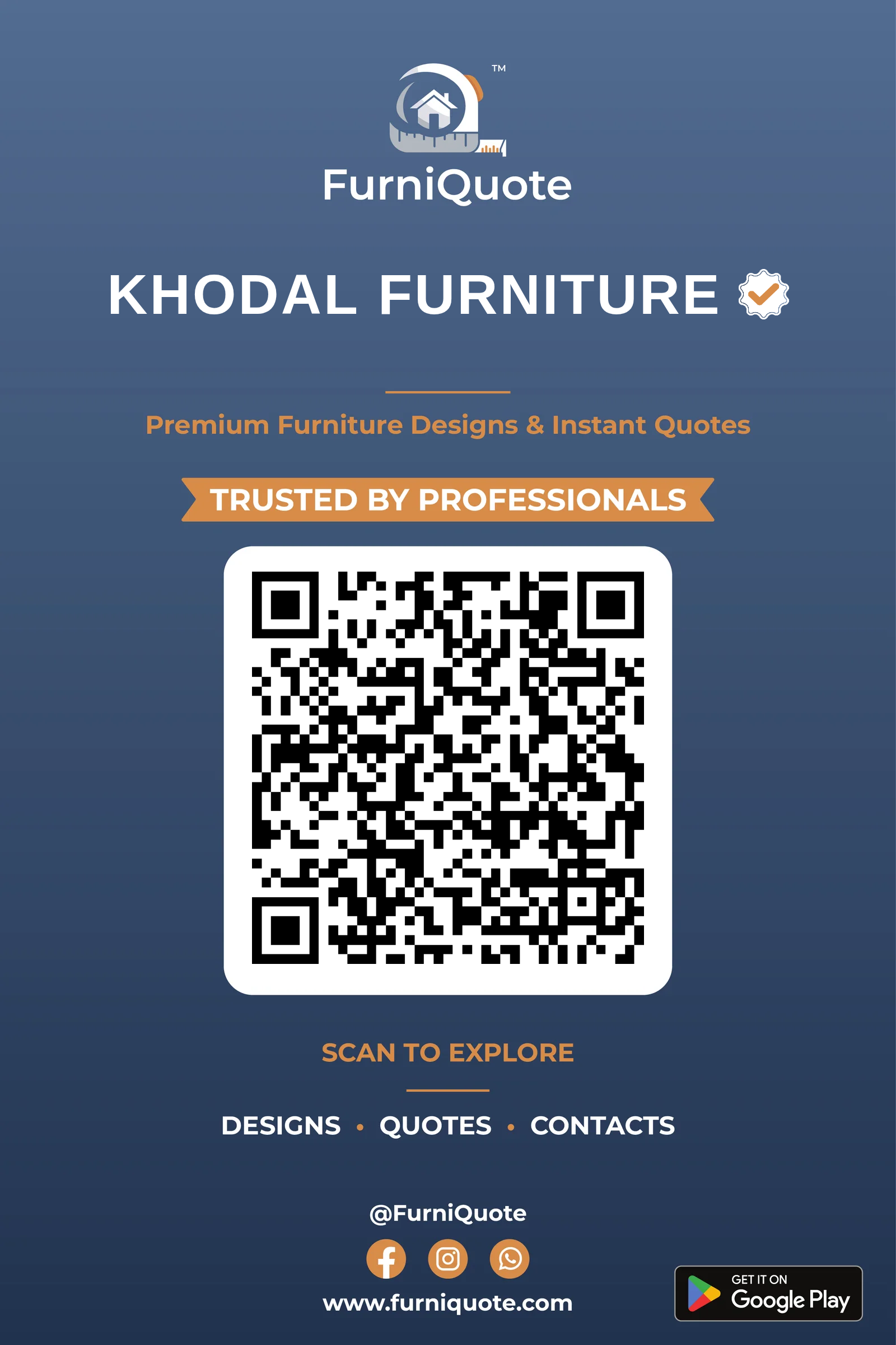 KHODAL FURNITURE — Verified in Rajkot