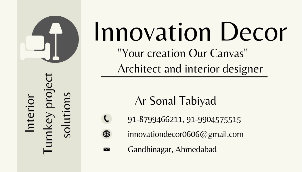 Innovation Decor — Verified in Gandhinagar